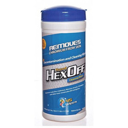 Hygenall Hexoff Heavy Metal Removing Wipes,Canister,PK12  HX45NRCN