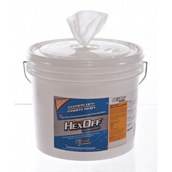 Hygenall Hexoff Heavy Metal Removing Wipes,Bucket,PK2 HX902NRTB