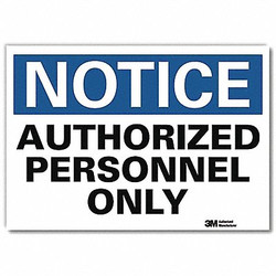 Lyle Notice Sign,10inx14in,Reflctv Sheeting  U1-1024-RD_14X10