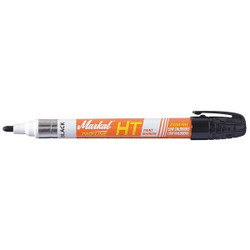 Markal Paint Marker, Permanent, Black 97303