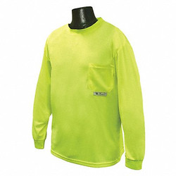Radians Long Sleeve T-Shirt,2XL,23-41/64 in.,Grn ST21-NPGS-2X