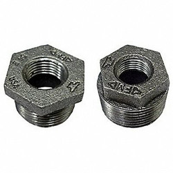 Anvil Hex Bushing, Malleable Iron, 1 x 3/4 in 0319906640