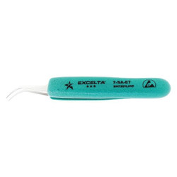 Excelta Tweezers,SS,Curved,5"L 7-SA-ET