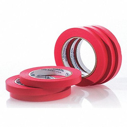 Sp Scienceware Masking Tape,1/2" W,40 yd L,Red,PK6 F13484-0050