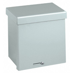 Wiegmann Enclosure,Mtllc,8InHx6InWx6InD RSC060806GNK