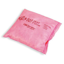 Pig Absorbent Pillow,Chem/Hazmat,8" L,PK10 PIL306