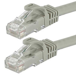 Monoprice Patch Cord,Cat 6,Flexboot,Gray,20 ft.  9786