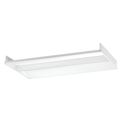 Columbia Lighting Recessed Troffer,4 ft L,4886 lm,39W  LCAT24-40MLG-EDU