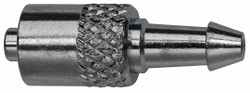 Sim Supply Luer Lock Barb Adapter,Plated Brass,Male  G504