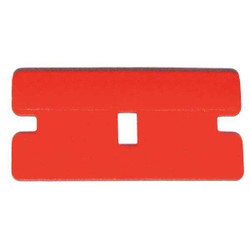 Keysco Tools Scraper Blade,Stiff,1-1/2",Plastic,PK100 77239