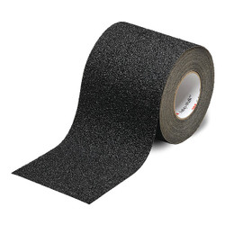3m AntiSlip Tape,30 ftLx6 inW,BLK,24 Grit 710-6X30