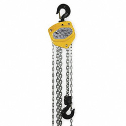 Oz Lifting Products Manual Chain Hoist,4000 lb.,Lift 20 ft. OZ020-20CHOP
