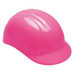 Erb Safety Bump Cap,Baseball,Pinlock,Hi-Vis Pink 19115