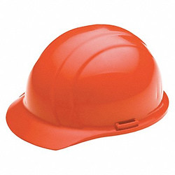 Erb Safety Hard Hat,Type 1, Class E,Ratchet,Orange  19363