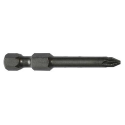 Apex Tool Group Power Bit,SAE,1/4",Hex Power Drive,PK5 493-A-PZDX-5PK