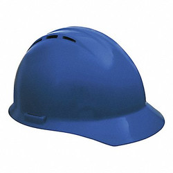 Erb Safety Hard Hat,Type 1, Class C,Ratchet,Blue 19456