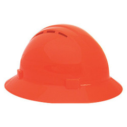 Erb Safety Hard Hat,Type 1, Class C,Hi-Vis Orange 19437