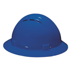 Erb Safety Hard Hat,Type 1, Class C,Pinlock,Blue 19336