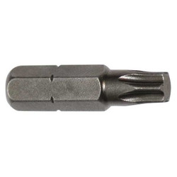 Apex Tool Group Insert Bit,SAE,1/4",Hex,T20,1",PK5 440-TX-20-W-5PK