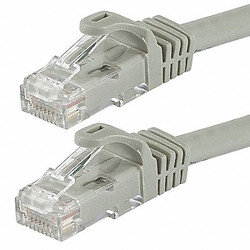Monoprice Patch Cord,Cat 6,Flexboot,Gray,100 ft. 9803