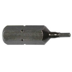 Apex Tool Group InsertBit,L:1",PKG5,BitSize:2.5mm 185-2.5MM-5PK