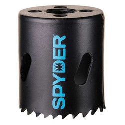 Spyder Hole Saw,Saw Dia. 1-3/4" 600078CF