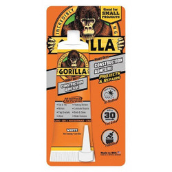 Gorilla Glue Construction Adhesive,2.5 fl oz,Tube 8020001