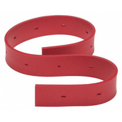 Nobles Rear Squeegee Blade,23 5/8 in W,Red 1222961