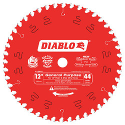 Diablo CircularSawBlade,Carbide,Dia:12" D1244X