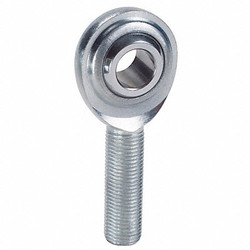 Qa1 Male Rod End,LH,1/4 in Bore,1/4"-28  CML4