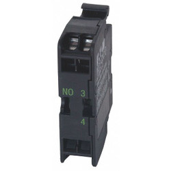 Eaton Contact Block,Cage,Black,22mm,1NO  M22-CK10