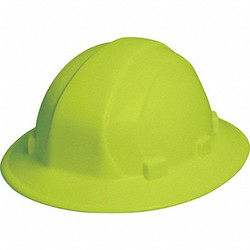 Erb Safety Hard Hat,Type 1, Class E,Hi-Vis Green 19920