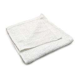 R & R Textile Bar Towel,19" L,Cotton,White,PK12 51716