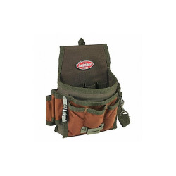 Bucket Boss Green,Tool Pouch,Polyester 54140