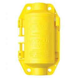 Brady Plug Lockout,Yellow 65695