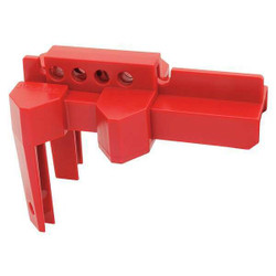 Master Lock Adjust. Ball Valve Lockout,Thermoplastic S3081