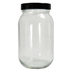 Qorpak Bottle,133 mm H,Clear,79 mm Dia,PK24 GLC-01813