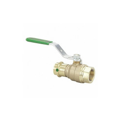 Viega Manual 2-Way Ball Valve,Press,Bronze 79975