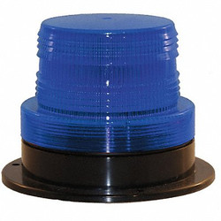 Railhead Gear Warning Strobe,Blue,LED,12 to 90VDC M7600-LED B