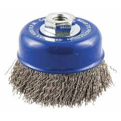Sim Supply Cup Brush,Wire 0.020" dia.,SS  66252838687