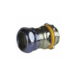 Raco Connector,Steel,Overall L 2 13/32in 2908RT