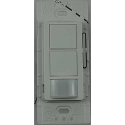 Lutron Occ Snsr,PIR,120-277V AC,Wht MS-PPS6-DDV-WH