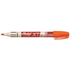 Markal Paint Marker, Permanent, Orange 97256
