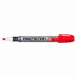 Markal Paint Marker, Permanent, Red 97252