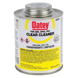 Oatey Pipe Cleaner,Low VOC,16 oz.,Clear 30795