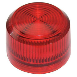 Eaton Pilot Light Lens,30mm,Red,Plastic E34H2