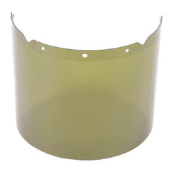 Msa Safety Visor,Polycarb,Shade 3 IR,8x17-1/4 In 10115859