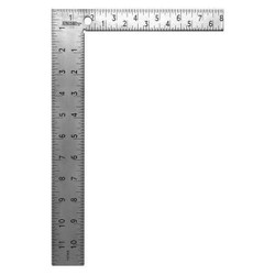 Johnson Level & Tool Framing Square,12x1-1/2 in,1/8,1/16 Grad CS10