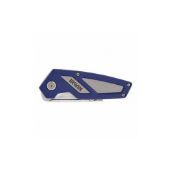 Irwin Folding Utility Knife,6-1/8 in,Blue/Gray 1858318