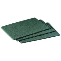 Scotch-Brite Scouring Pad,9 in L,Green,PK10 96CC